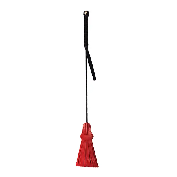 Rouge Tasseled Riding Crop Red - Crops