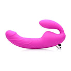 Strap U Strapless Strap On Royal Rider Vibrating Silicone Strapless Strap On Dildo at the Haus of Shag