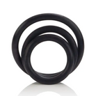 CalExotics Penis Enhancement Black Rubber Ring Set at the Haus of Shag