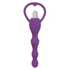 Rump Shaker 3x Vibrating Silicone Anal Plug - Purple - Anal-vibrators