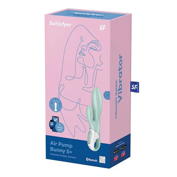 Satisfyer Vibrator Satisfyer Air Pump Bunny 5+ - Mint at the Haus of Shag