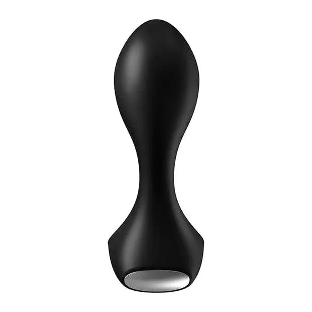 Satisfyer Backdoor Lover Beginners Vibrating Plug - Black Silicone Device for Anal Play