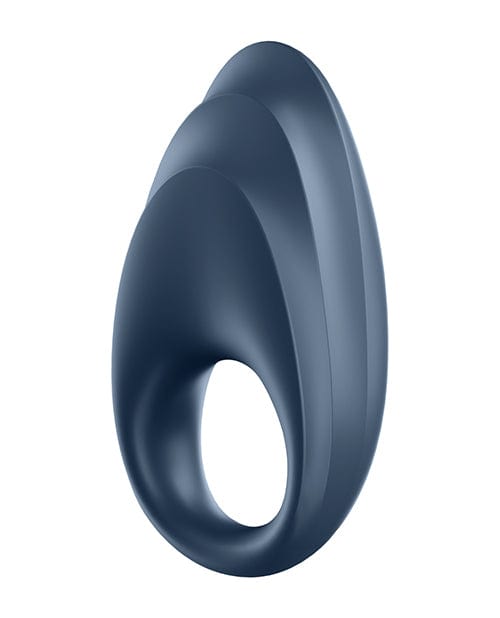 Satisfyer Cock Ring Blue Satisfyer Powerful One VIbrating Cock Ring with App at the Haus of Shag