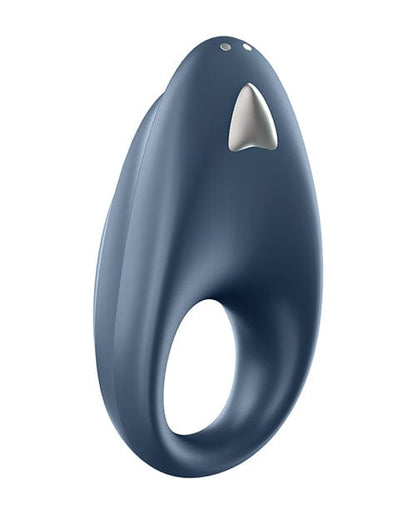 Satisfyer Cock Ring Blue Satisfyer Powerful One VIbrating Cock Ring with App at the Haus of Shag