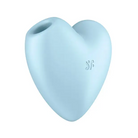 Satisfyer Cutie Heart Air Pulse Stimulator - Blue - Stimulators