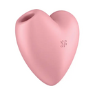 Satisfyer Cutie Heart Air Pulse Stimulator - Pink - Stimulators