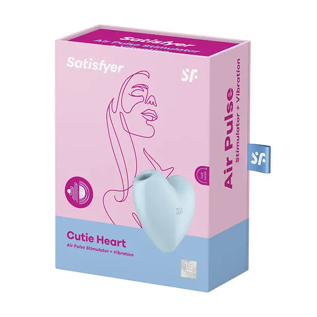 Satisfyer Cutie Heart Air Pulse Stimulator - Stimulators