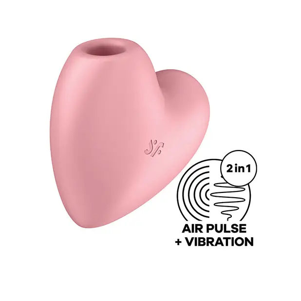 Satisfyer Cutie Heart Air Pulse Stimulator - Stimulators