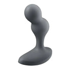 Satisfyer Deep Diver vibrating butt plug, gray abstract sculpture with organic curved forms