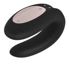 Satisfyer Vibrator Black Satisfyer Double Joy W/ App at the Haus of Shag