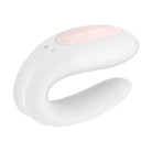 Satisfyer Vibrator White Satisfyer Double Joy W/ App at the Haus of Shag