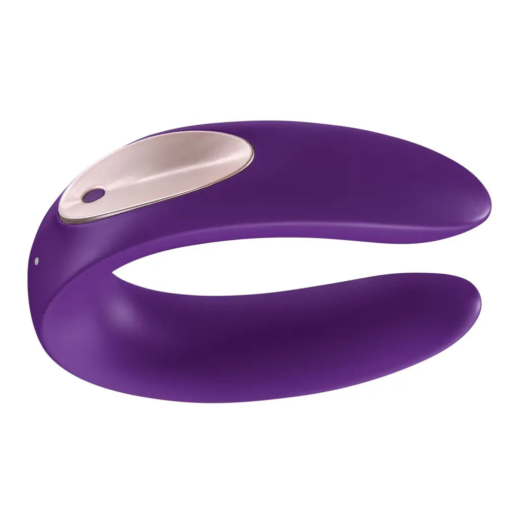 Satisfyer Vibrator Satisfyer Double Plus Remote Partner Vibrator at the Haus of Shag