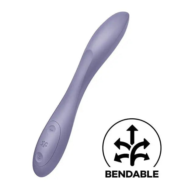 Satisfyer Vibrator Satisfyer G Spot Flex 2 - Dark Violet at the Haus of Shag