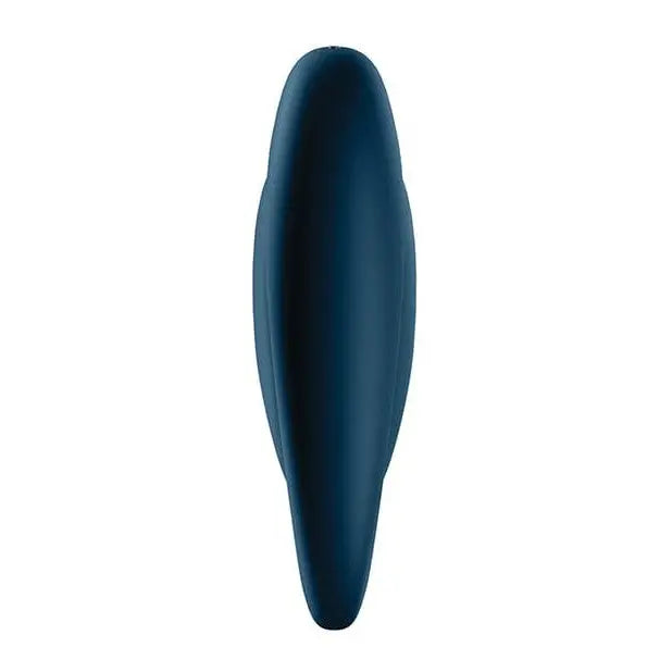 Satisfyer Penis Enhancement Satisfyer Glorious Duo Ring Vibrator - Dark Blue at the Haus of Shag