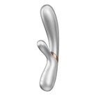 Satisfyer Hot Lover - Silver and gold object with a pink band for ultimate pleasure