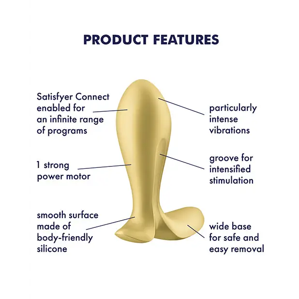 Satisfyer Intensity Plug - Powered Butt Plug