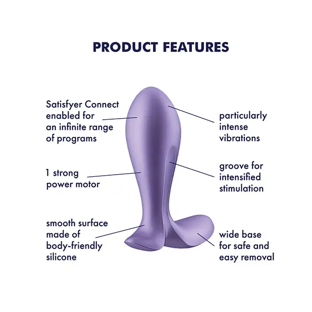 Satisfyer Intensity Plug - Powered Butt Plug