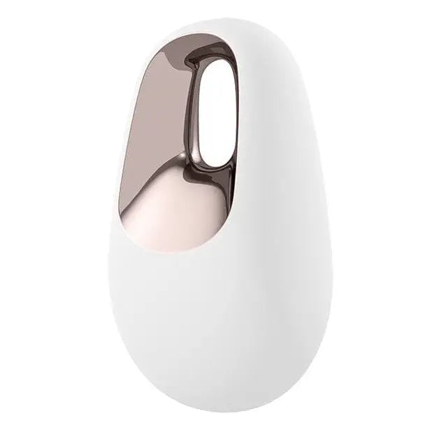 Satisfyer Layons White Temptation: White egg with brown handle for ultimate pleasure