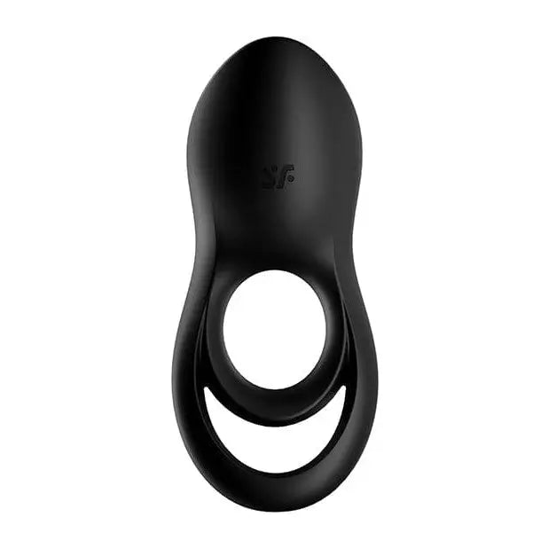 Satisfyer Penis Enhancement Satisfyer Legendary Duo Ring Vibrator - Black at the Haus of Shag