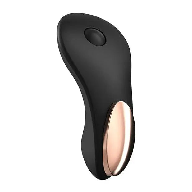 Black and gold Satisfyer Little Secret Panty Vibrator for discreet pleasure