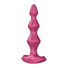 Satisfyer Lolli Plug: Pink plastic penis with a long tail for unique pleasure