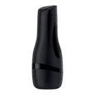 Satisfyer Men Classic black bottle with black cap, designed for entire penis stimulation