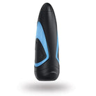 Satisfyer Men One Replacement Sleeves with blue and black vibrating device for men