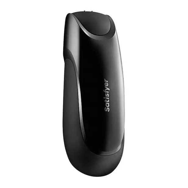 Satisfyer Manual Stroker Satisfyer Men Vibration + - Black at the Haus of Shag