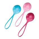 Satisfyer Mono Balls Set - Set of 3 Spoons with Pink and Blue Handles