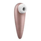 Brauna®® self toilet roll holder displayed with Satisfyer Number One Air Clitoral Stimulator