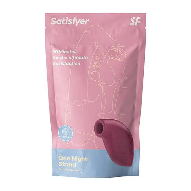 Satisfyer One Night Stand - Plum for cats: Ultimate comfort in a night stand