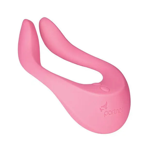 Satisfyer Partner Multifun 1 with pink silicone, a fantastic alternative for breasting pleasure