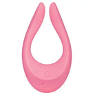 Pink silicone Satisfyer Partner Multifun 1 with small hole for shared pleasure