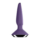 Satisfyer Plug-ilicious 1: A Purple Silicone Vibrating Device for Ultimate Pleasure