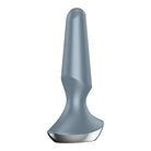 Blue spoon with metal handle for the Satisfyer Plug-ilicious 2