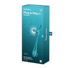 Satisfyer Plug & Play 1 Vibrator - Blue/Green - Stimulators