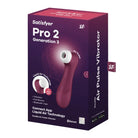 Satisfyer Pro 2 Generation 3 Wine Red - Wearable Stimulator