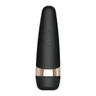 Satisfyer Pro 3 Vibration - Black Gold device with black handle for optimal pleasure