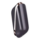 Back of the Satisfyer Pro Traveler Rechargeable, black and gold speaker design