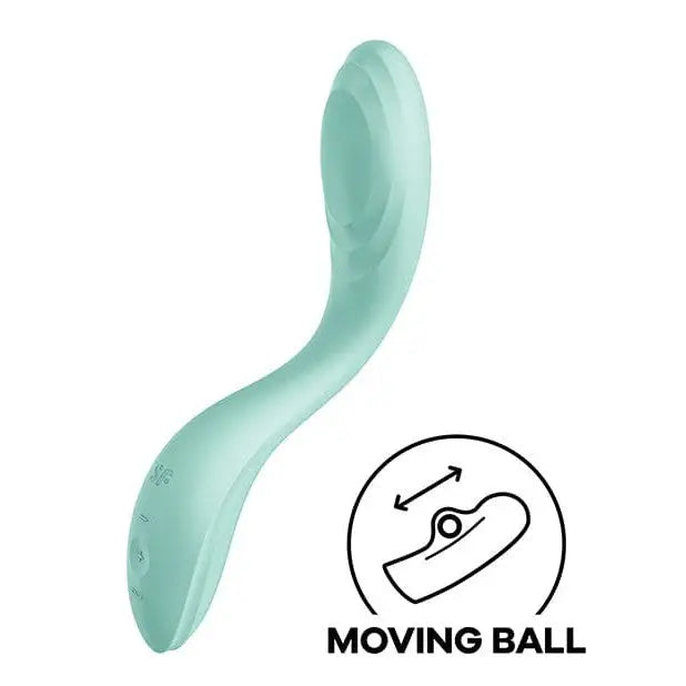 Mint green Satisfyer Rrrolling Pleasure with ’Moving Ball’ feature icon