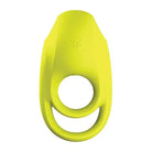 Satisfyer Penis Enhancement Satisfyer Spectacular Duo Ring Vibrator - Lime Green at the Haus of Shag