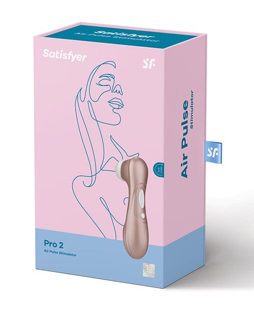 Satisfyer Stimulators Pink Satisfyer Pro 2 Rechargeable Air Stimulator at the Haus of Shag