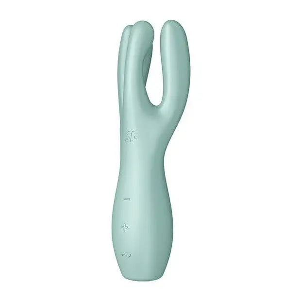 Satisfyer Vibrator Mint Satisfyer Threesome 3 at the Haus of Shag