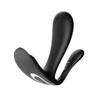 Satisfyer Stimulators Black Satisfyer Top Secret Plus at the Haus of Shag