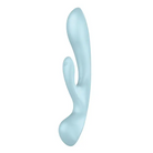 Satisfyer Triple Oh - Light Blue - Wearable Vibrator