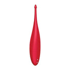 Red Tie on White Background - Satisfyer Twirling Fun Accessory