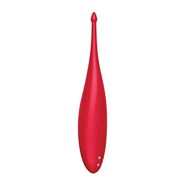 Red Tie on White Background - Satisfyer Twirling Fun Accessory