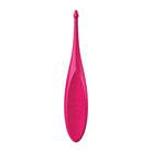 Satisfyer Twirling Fun: A pink paddle with white background for ultimate pleasure