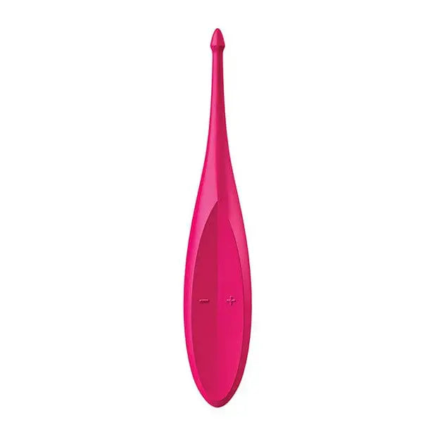 Satisfyer Twirling Fun: A pink paddle with white background for ultimate pleasure