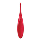 Satisfyer Twirling Fun - Red paddle with a white background for ultimate pleasure